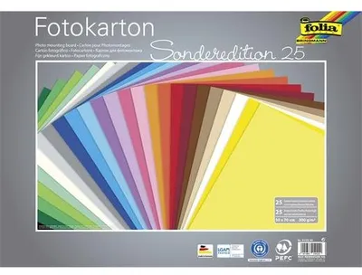 Obrázok produktu pre folia 61/25 99 fotokartón folia, (š)500 x (v)700 mm, 300 g/m2, rôznorodý