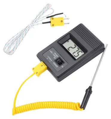 Zdjęcie produktu dla Termopara, cyfrowy termometr typu K z wyświetlaczem LCD