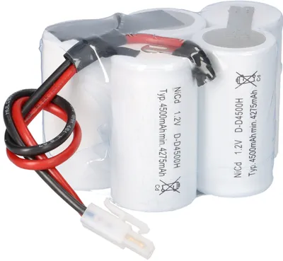 Obrázek produktu pro Baterie pro nouzové osvětlení Ni-Cd 6V 4500mAh F2x3