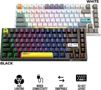 Immagine prodotto di Onikuma G58 Tastiera Nera