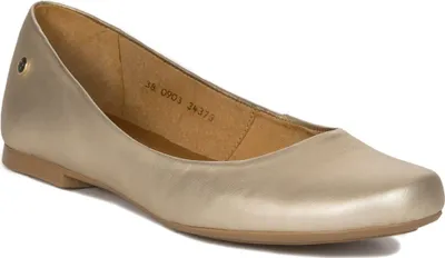 Produktbild von Schuhe Maciejka Ballerinas aus goldenem Leder 0090365005