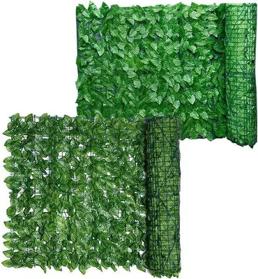 Immagine prodotto di Rete in plastica per balcone - 1 m x 3 m - bianca - decorativa.