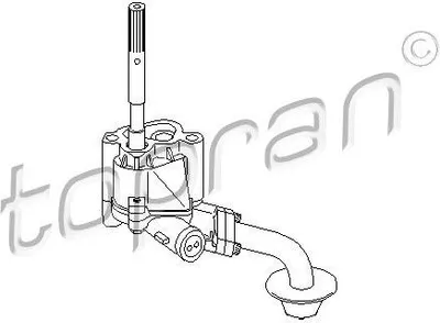 Obrázok produktu pre Olejové čerpadlo TOPRAN pre VW GOLF III 1H1 pre SEAT IBIZA II 6K1