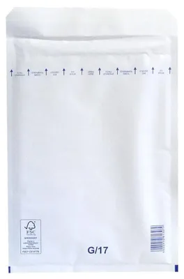 Obrázek produktu pro Vikpap - bublinková obálka G17, bílá, 250 × 350 mm - 1 ks