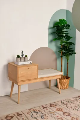 Produktbild von Skye Decor, Urban, Sitzbänke, Eiche, Holz, 105 x 45 x 40 cm