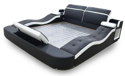Produktbild von Multifunktion Bett Doppel Betten Hotel big Polster Schlafzimmer Möbel