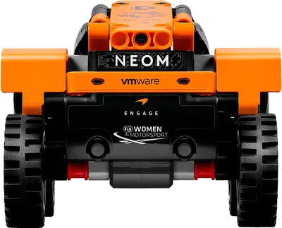 Zdjęcie produktu dla LEGO Technic NEOM McLaren Extreme E Race Car, zabawka dla dzieci, chłopców i dziewczynek, w wieku od 7 lat, model samochodu, zestaw z pojazdem z napędem pull-back, pomysł na prezent urodzinowy, 42166