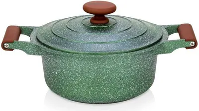 Obrázok produktu pre Hrniec s nepriľnavým granitovým povrchom, 4,4 l, pre všetky sporáky