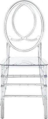 Produktbild von 2er Set Stühle aus Polycarbonat - Kristall - AMALINE
