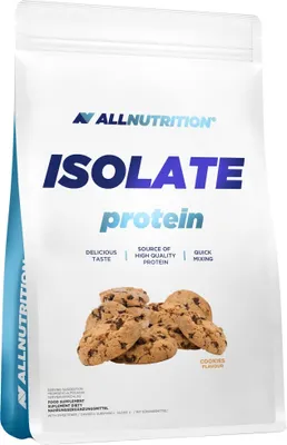 Productafbeelding van ALLNUTRITION Isolaat Proteïne 2000g, Koekjes Smaak. Proteïne supplement voor spieropbouw. Eiwit, wei-eiwitisolaat