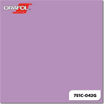 Produktbild von Plotterfolie ORACAL 751C-042G Flieder glänzend 31,5 x 20 cm