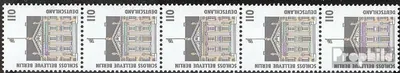 Produktbild von Briefmarken BRD (BR.Deutschland) 1997 Mi 1935A R Fünferstreifen postfrisch Sehenswürdigkeiten