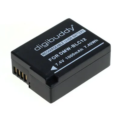 Immagine prodotto di batteria digibuddy compatibile con Panasonic DMW-BLC12 Li-Ion