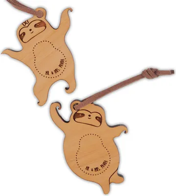 Produktbild von Mr. & Mrs. Panda schlüsselanhänger paar Faultier verliebt - Geschenk, Freundin, Partner, Liebe, Paare, Liebes, Freund, Anhänger, Hochzeit