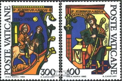 Produktbild von Briefmarken Vatikanstadt 1980 Mi 777-778 (kompl.Ausg.) gestempelt Sondermarken