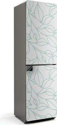 Obrázek produktu pro Magnetický kryt lednice - Dekorativní magnetická fólie do kuchyně - Magnet na lednici - Samolepicí magnetická tabule - Magnetická fólie na dveře lednice - 60x205 cm