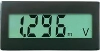 Immagine prodotto di Voltcraft DVM330G Digitales Einbaumessgerät, Panel-Meter Einbaumaße 68 x 33 mm (DVM330G)