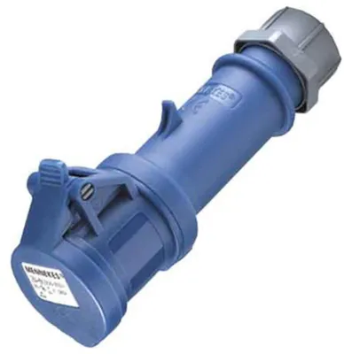 Produktbild von MENNEKES 180A, Gerade, 230 V, Blau, IP44, 1 Stück(e)