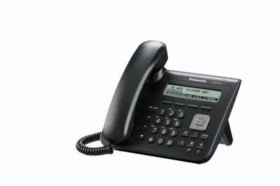 Produktbild von Panasonic KX UT113NE-B, 100 Eintragungen, G.711, G.722, G.726, LCD, 242 x 55 Pixel, Monochrom, 2.5 mm