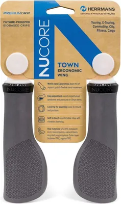 Immagine prodotto di Manopole HERRMANS Nucore Town Peak         130 mm, Ø 22 mm, grigio, DD48 BL+BR