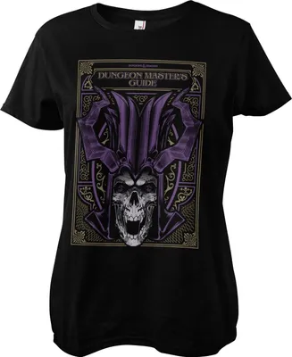 Produktbild von Dungeons Master's Guide Girly Tee - Medium - Black