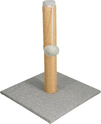 Obrázek produktu pro Pets Collection | Škrabadlo - Škrabadlo pro kočky - 39 cm - MDF juta - Škrabadlo pro kočky - s míčkem