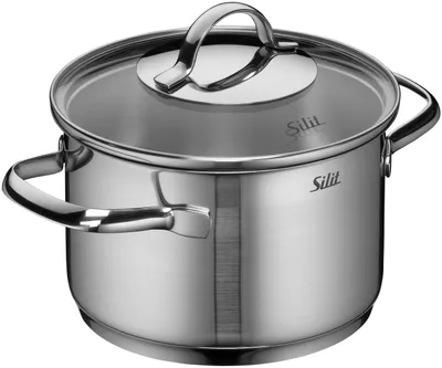 Productafbeelding van SILIT SILIT Kookpan met deksel, 16 cm, roestvrij staal