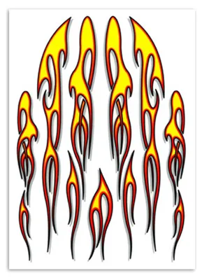 Immagine prodotto di Adesivi - Set di fiamme