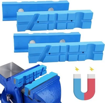 Produktbild von Weiche magnetische Schraubzwingen Backen für Holz- und Schmuckbearbeitung
