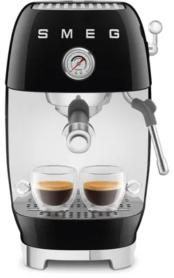 Image de Machine à expresso 15 bars noir - Smeg - ECF03BLEU -