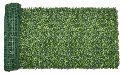 Produktbild von VEVOR Künstliche Hecke, 3000x1000x45mm, Künstliche Pflanzenwand, Buchsbaumpaneel