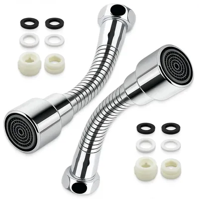 Obrázek produktu pro Nerezová ocel - 360° otočný - Závit 22 mm - Snadná montáž - Vhodné pro kuchyň, koupelnu, umyvadlo