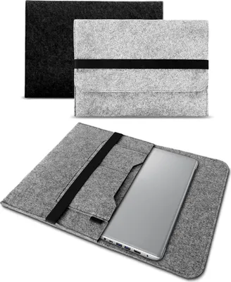Produktbild von Sleeve Hülle für Lenovo ThinkPad E580 Tasche Filz Notebook Cover Case 15,6 Zoll, Farbe:Hell Grau