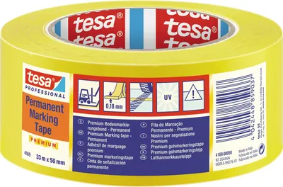 Produktbild von tesa Markierungsklebeband 04169-00058-9350mmx33m ge
