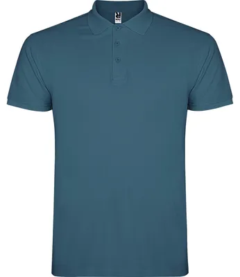 Productafbeelding van Roly - "Star" polohemd voor heren, model LT5493 (XXL) (blaugrijs)