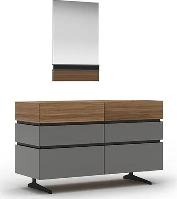 Zdjęcie produktu dla Nowoczesne meble do sypialni luksusowa komoda komoda z lustrem design