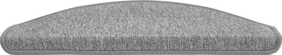 Produktbild von Graue Stufenmatte 28x65 cm Serie Astra/Star, Winkelschiene mit Klebestreifen, sicherer Halt