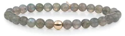 Produktbild von Labradorit-Perlenarmband SBG-GEM18-ADD-6MM