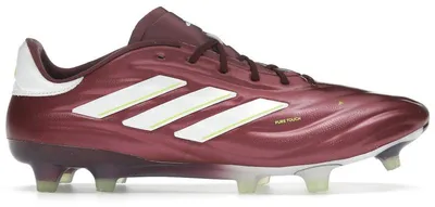 Produktbild von adidas Copa Pure II Elite FG Shadow Red Cloud White Team Solar Yellow - EU 43 1/3