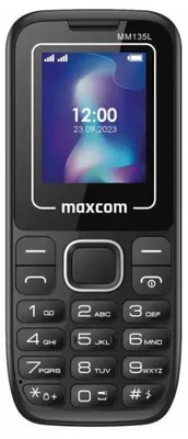 Imagen del producto de MaxCom Classic MM135 LIGHT, vertical, 4,5 cm (1,77"), 128 x 160 píxeles, 600 mAh, color