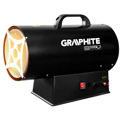 Zdjęcie produktu dla Plynový ohřívač Graphite 58GE101, 3000W, pro vyhřívání podlah a prostor skladů a stavenišť