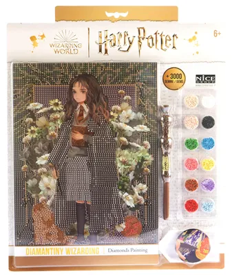 Obrázok produktu pre Solidchoice – Sada na tvorbu obrazov technikou "diamond painting" s motívom Harryho Pottera, formát A4