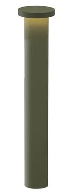 Imagen del producto de Lámpara de jardín LED Tiberio, 10W, 4000K, IP65, color verde. Altura: 45 cm. Marca: Rossini Group