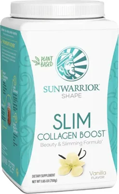 Produktbild von Sunwarrior Slim Collagen Booster (750g) Vanilla - Funktionelle Lebensmittel - Superfoods