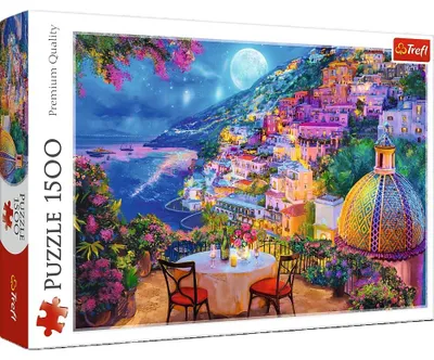 Produktbild von Trefl, Das Date in Positano, 1500 Teile Puzzle