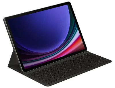 Productafbeelding van Toetsenbordhoes, slank model (zwart, Duitse lay-out, geschikt voor Samsung Galaxy Tab S9 | S9 FE | S10 FE | S10 Lite)