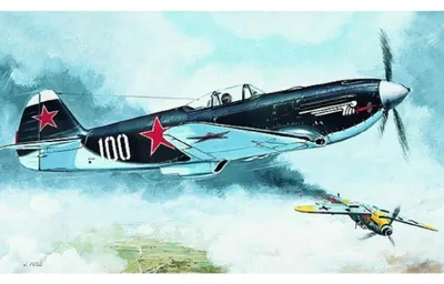 Imagen del producto de Modelo Yakovlev Yak-3, 11,9 x 12,7 cm