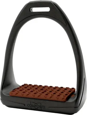 Produktbild von Compositi Soft Reflex Steigbügel Silber Silber One Size