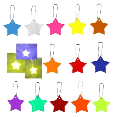 Produktbild von Set mit 13 Sicherheitsreflektoren für Schultaschen