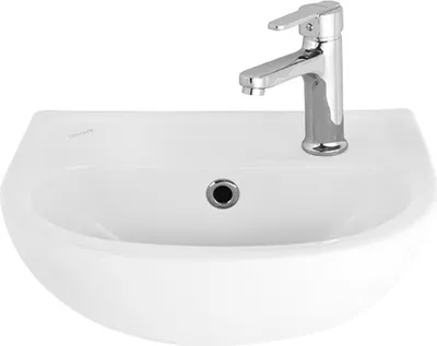 Produktbild von Creavit Keramik Waschbecken Handwaschbecken 35x30 cm Weiß